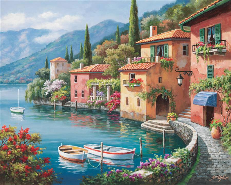 Sung Kim Villagio dal Lago